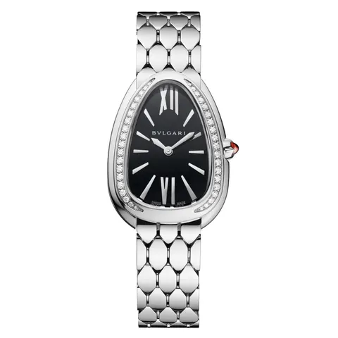 BVLGARI Stainless Steel Serpenti Seduttori Diamond