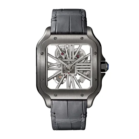 Cartier Santos De Cartier Skeleton