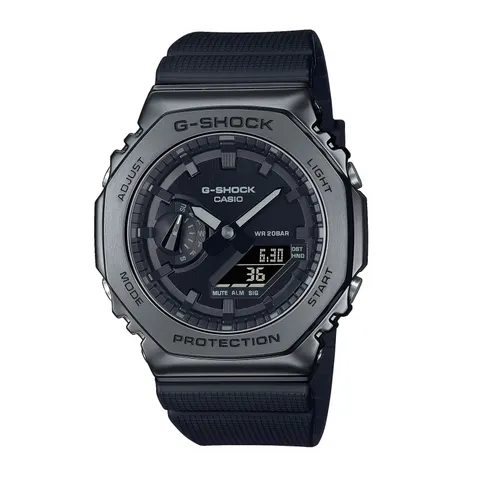 Casio G-SHOCK All Black Metal Cover Series