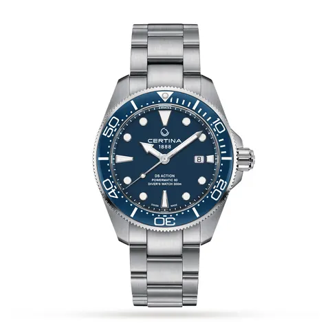 Certina Aqua DS Action Diver Blue Dial