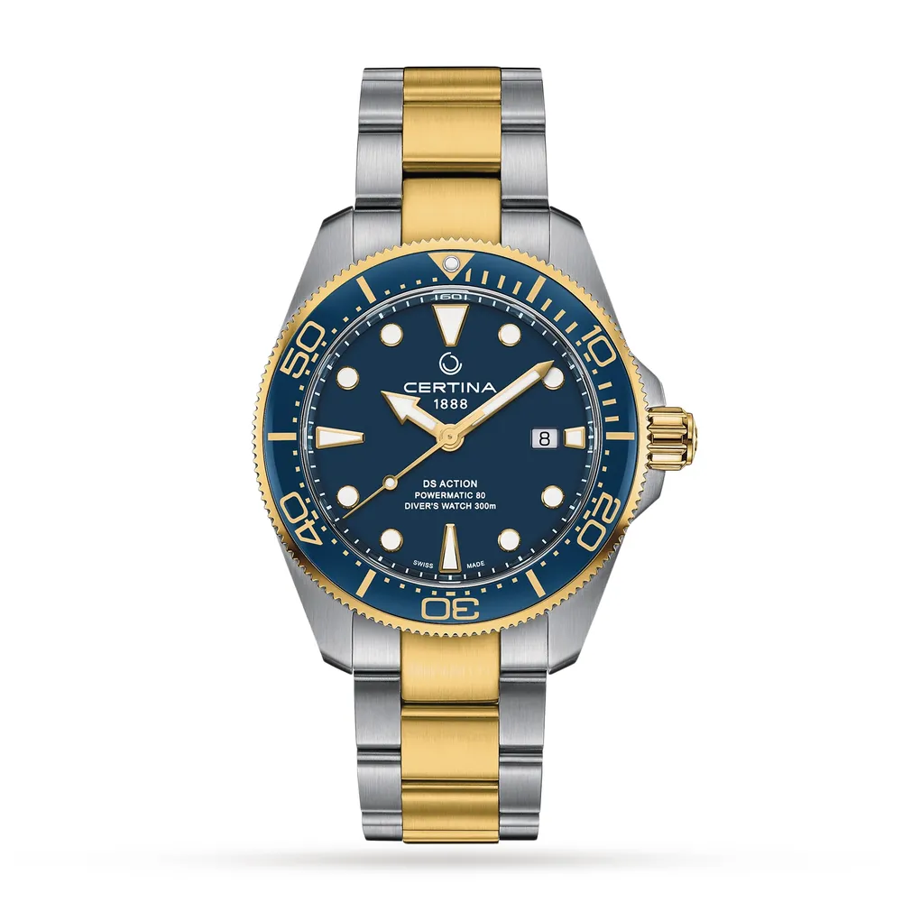 Certina Aqua DS Action Diver Blue Dial C0326072204100