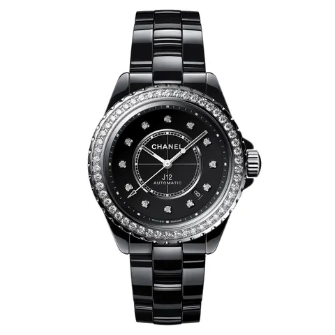 CHANEL J12 DIAMOND BEZEL
