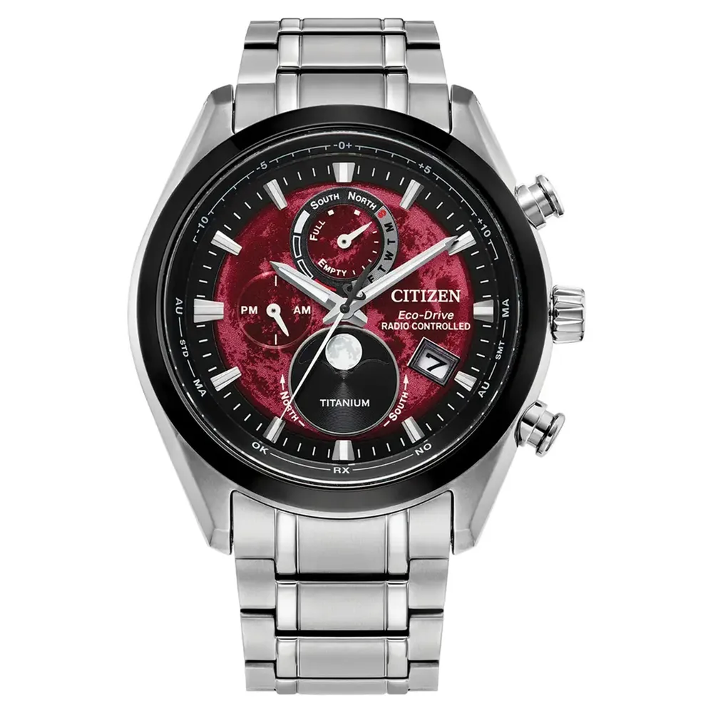Citizen Tsuki-Yomi Radio-Controlled Moonphase BY1018-55X