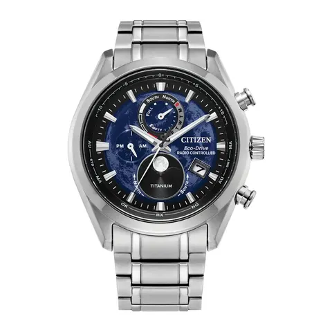 Citizen Tsuki-Yomi Radio-Controlled Moonphase Eco-Drive