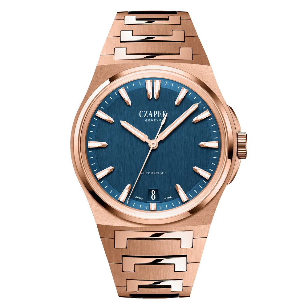 Czapek Antarctique Mount Erebus Deep Blue Full Rose Gold 5N Limited Edition PdD Mount Erebus