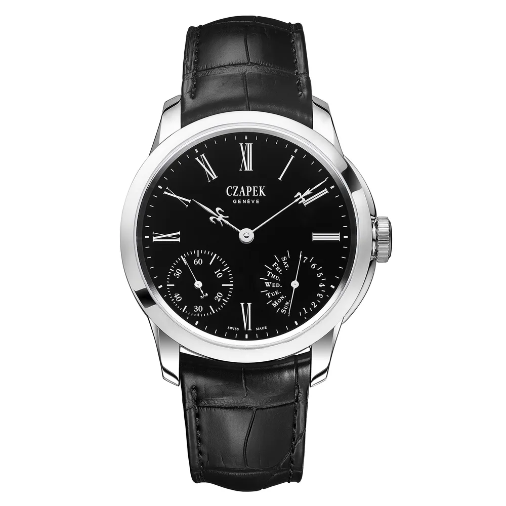 Czapek Quai Des Bergues S Black Enamel QdB s Black Enamel