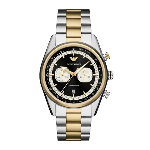 Emporio Armani Chronograph Black Dial