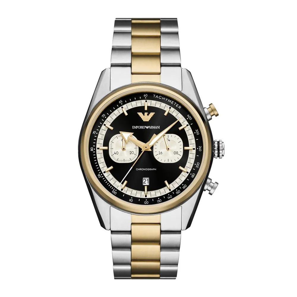 Emporio Armani Chronograph Black Dial AR11678