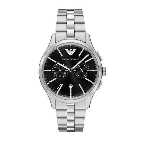 Emporio Armani Chronograph Black Dial