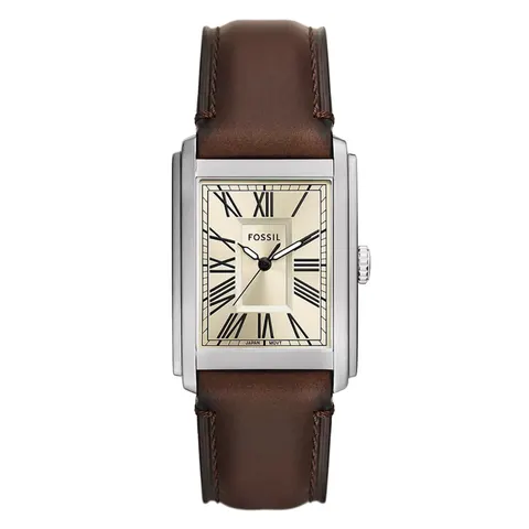 Fossil Carraway Stainless Steel Silver Dial