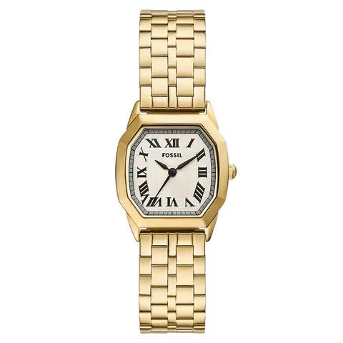 Fossil Harlow Three-Hand Gold-Tone Stainless Steel