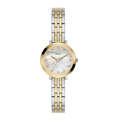 Fossil Heidi Three-Hand Two-Tone Stainless Steel