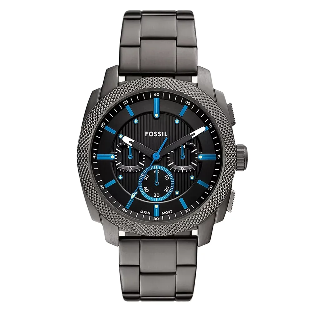Fossil Machine Stainless Steel Grey Chronograph FS6098