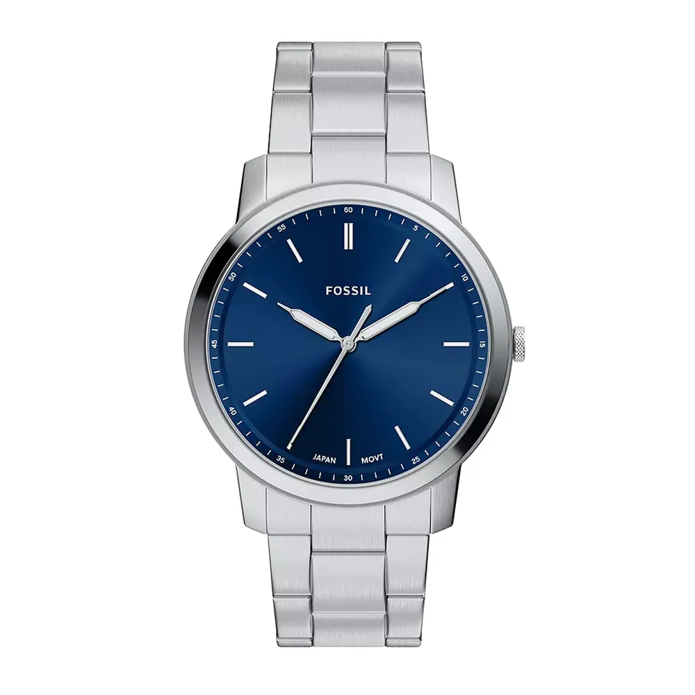 Fossil Minimalist Three-Hand Stainless Steel FS6180