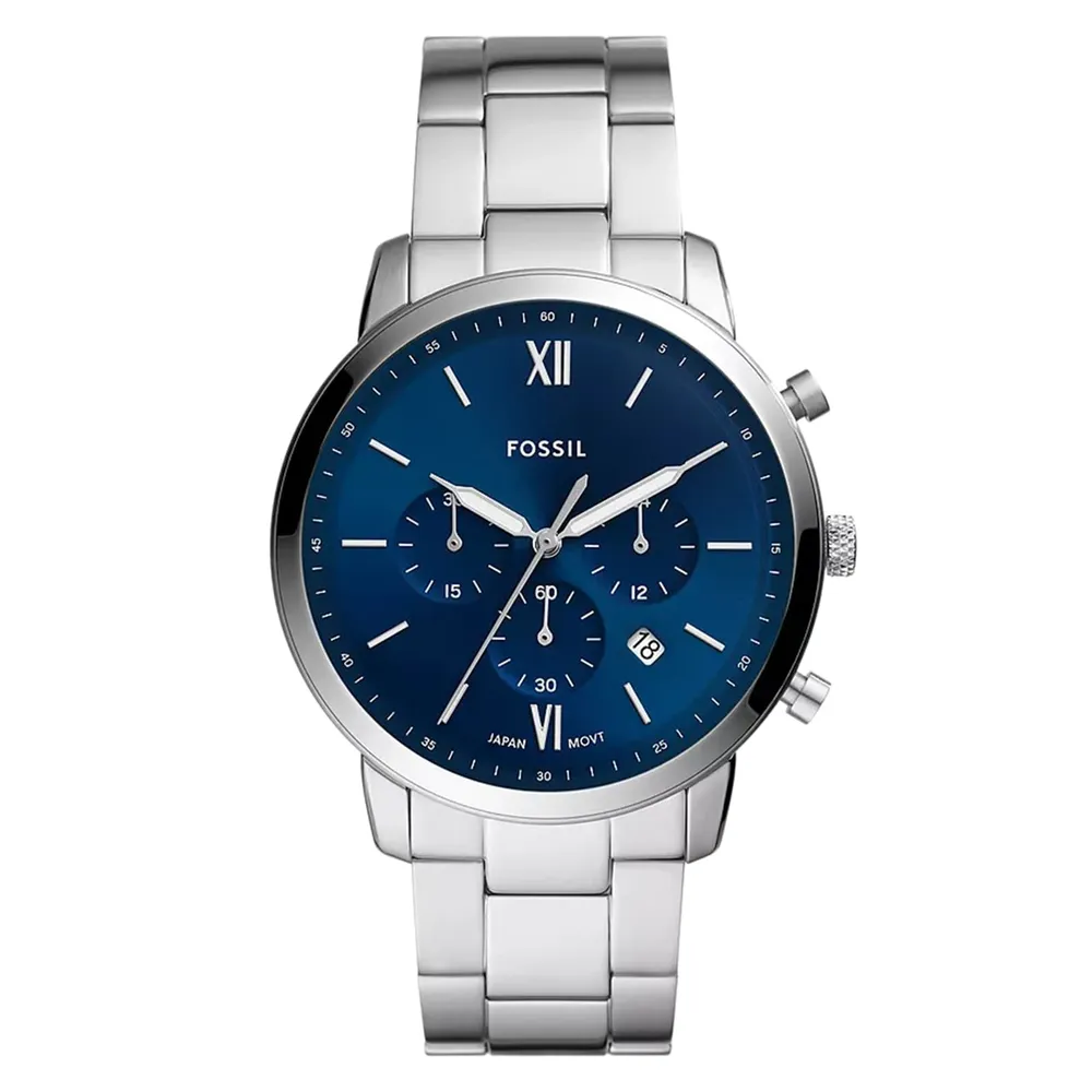 Fossil Neutra Blue Chronograph Stainless Steel FS5792