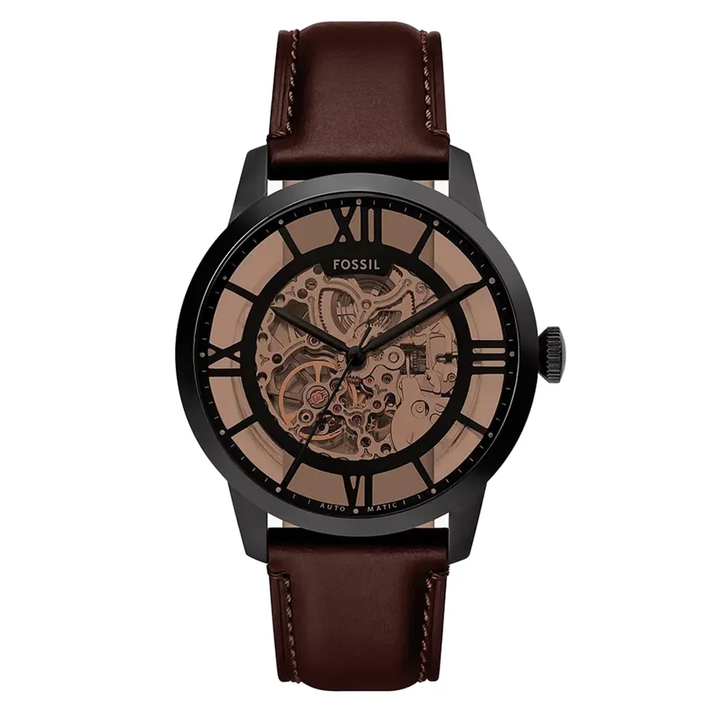 Fossil Townsman Automatic Dark Leather ME3098