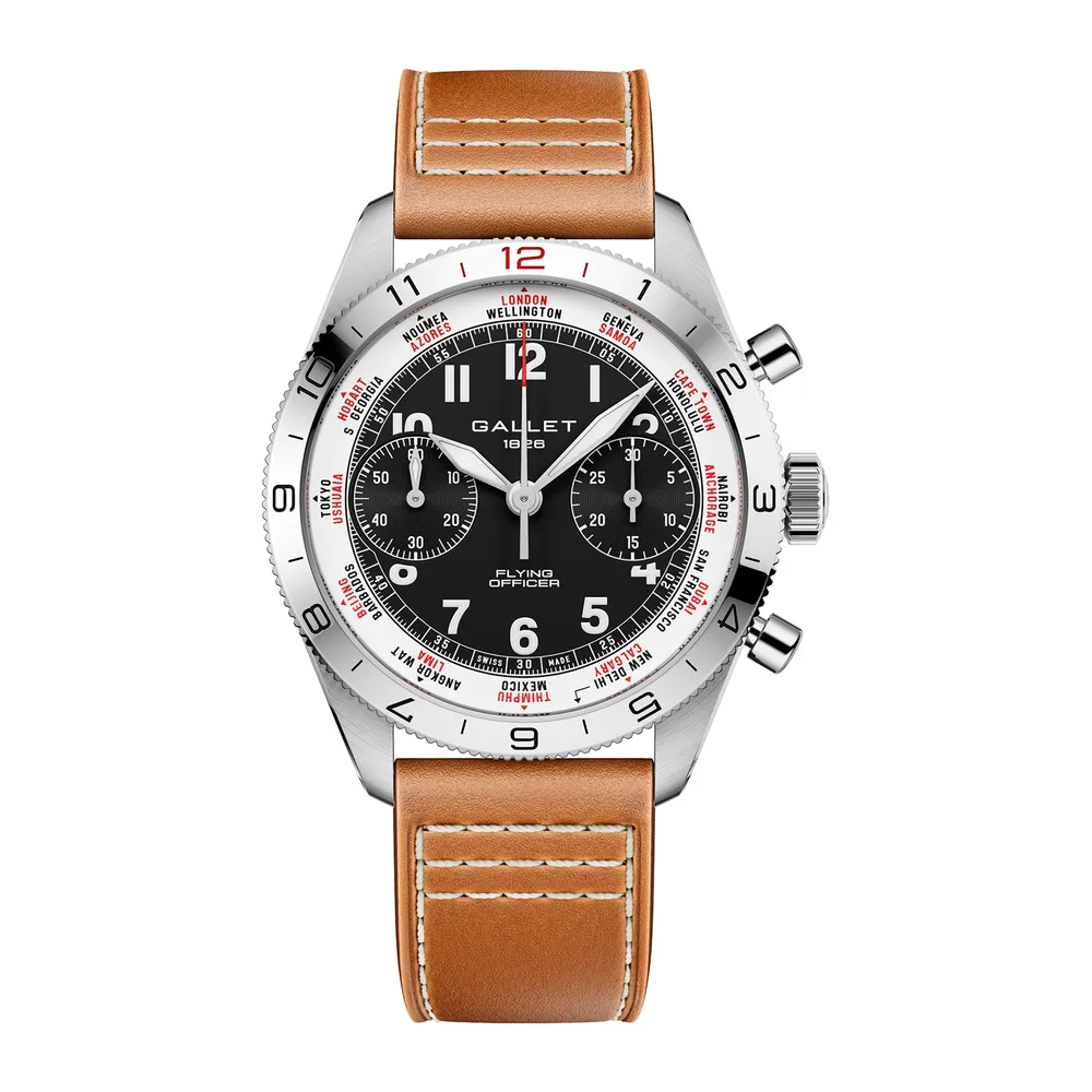 Gallet Flying Officer Chronograph Automatic AG2301131B1X2
