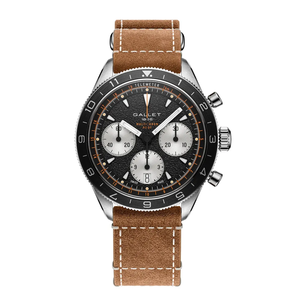 Gallet Multichron Pilot Chronograph Automatic AG2303251B1W1