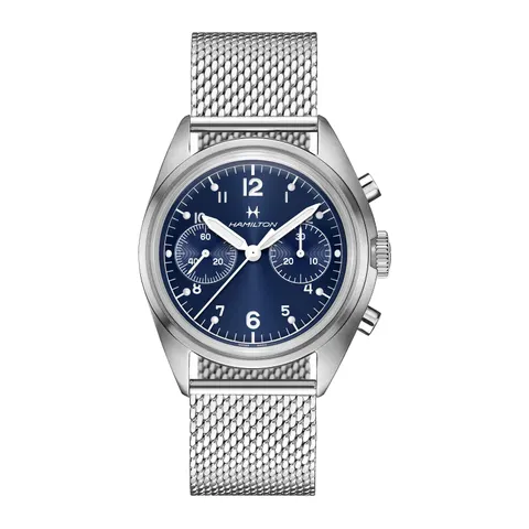 Hamilton Khaki Aviation Pilot Pioneer Mechanical Chrono