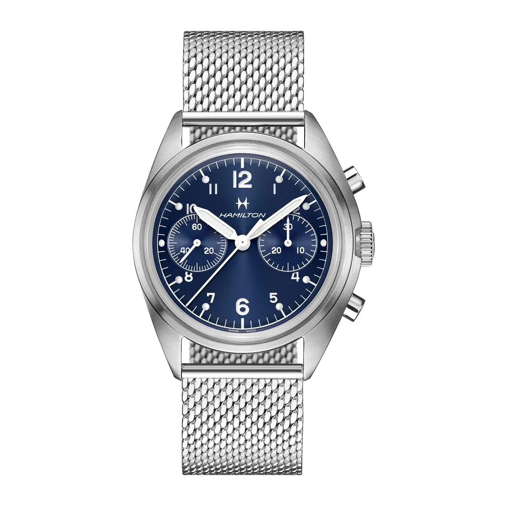 Hamilton Khaki Aviation Pilot Pioneer Mechanical Chrono H76409140