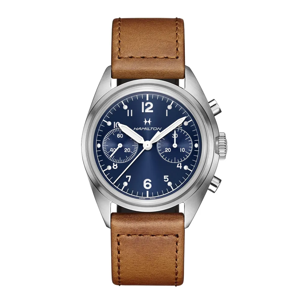 Hamilton Khaki Aviation Pilot Pioneer Mechanical Chrono H76409540