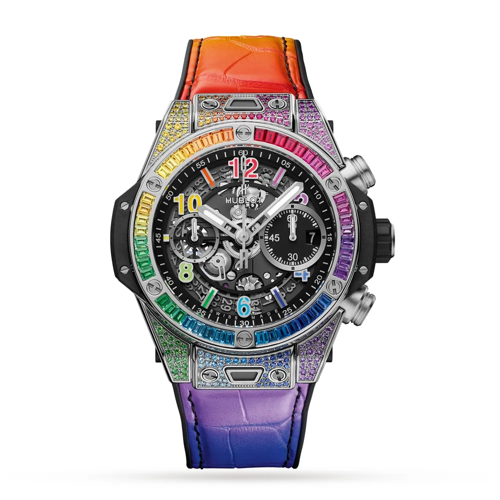 Hublot Big Bang Unico Titanium Rainbow 441.NX.1117.LR.0999