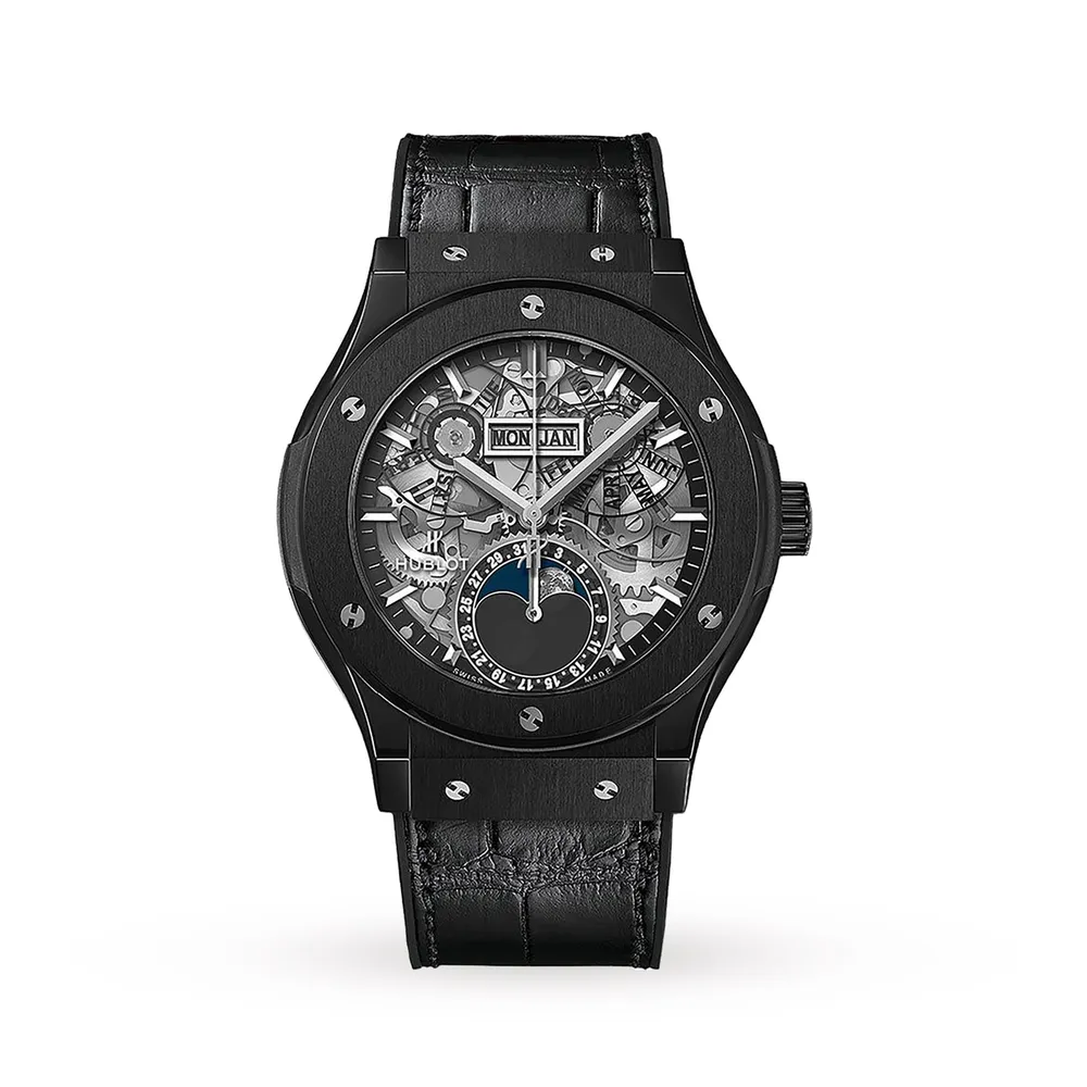 Hublot Classic Fusion Aerofusion Moonphase Black Magic 547.CX.0170.LR