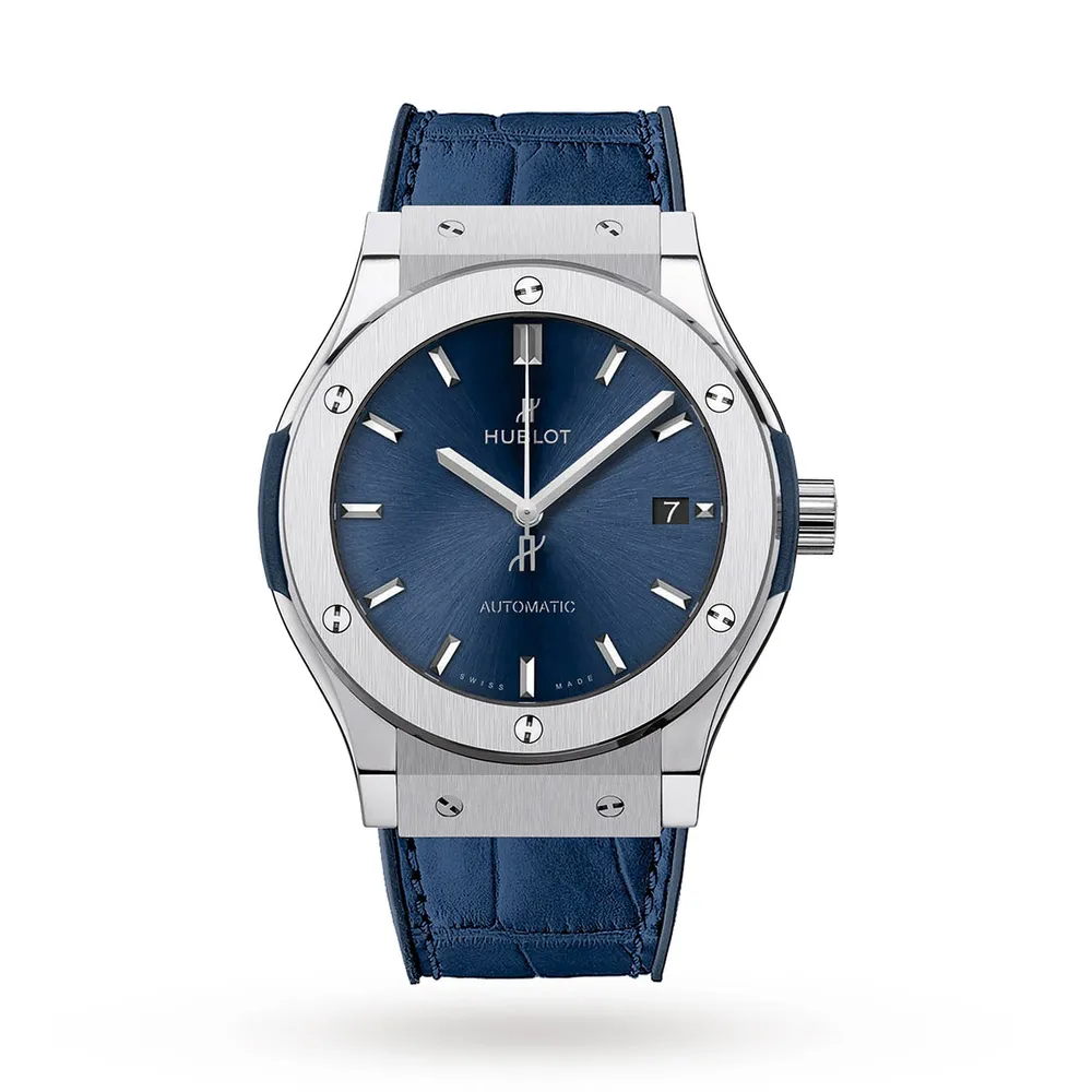 Hublot Classic Fusion Blue Titanium 511.NX.7170.LR