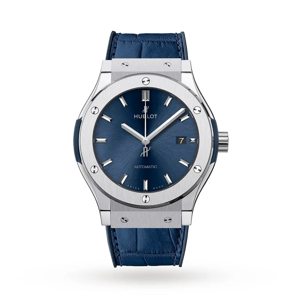 Hublot Classic Fusion Blue Titanium 542.NX.7170.LR