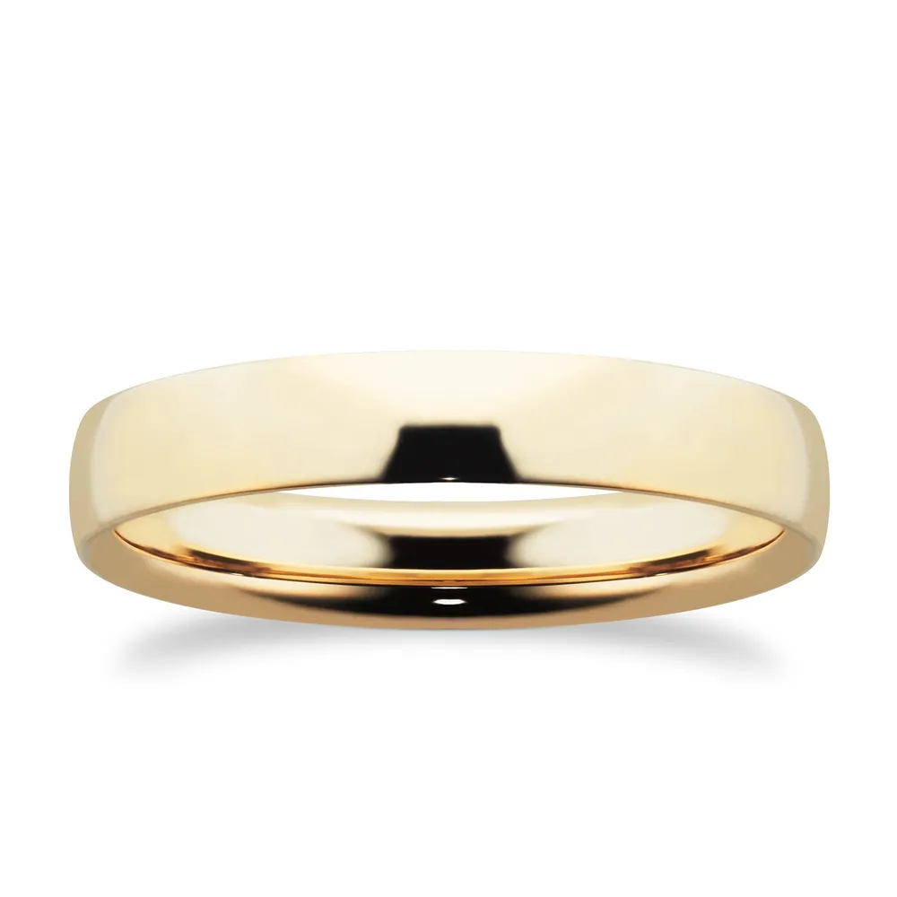 886 Royal Mint 9ct Yellow Gold 3mm Ring