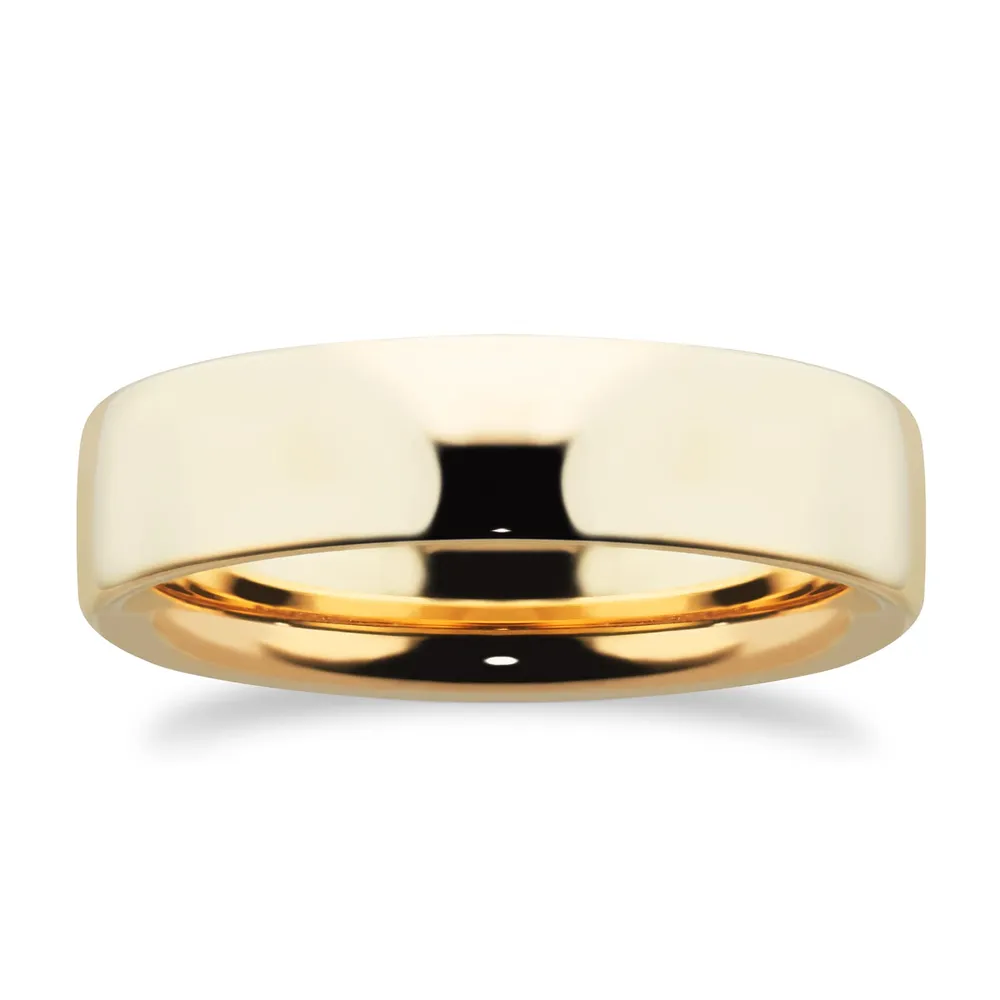 886 Royal Mint 9ct Yellow Gold 5mm Ring