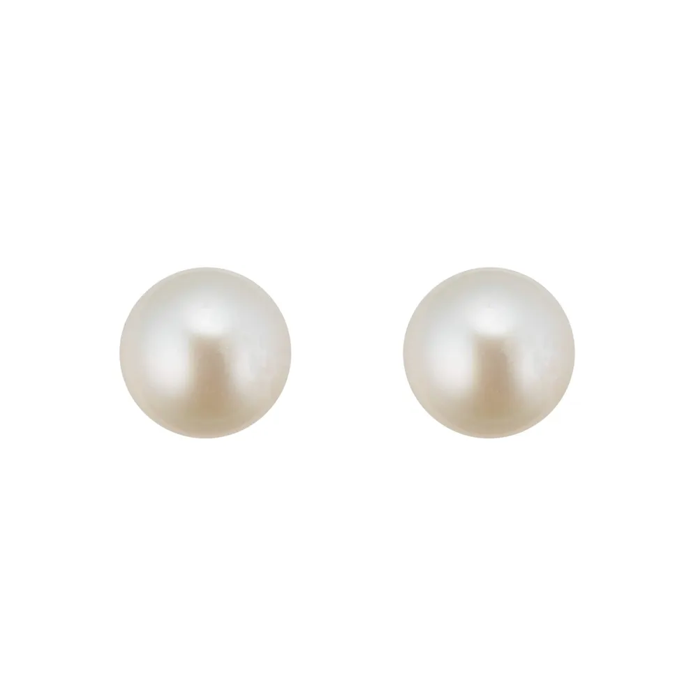 9ct Gold 5.0-5.5mm Pearl Earrings