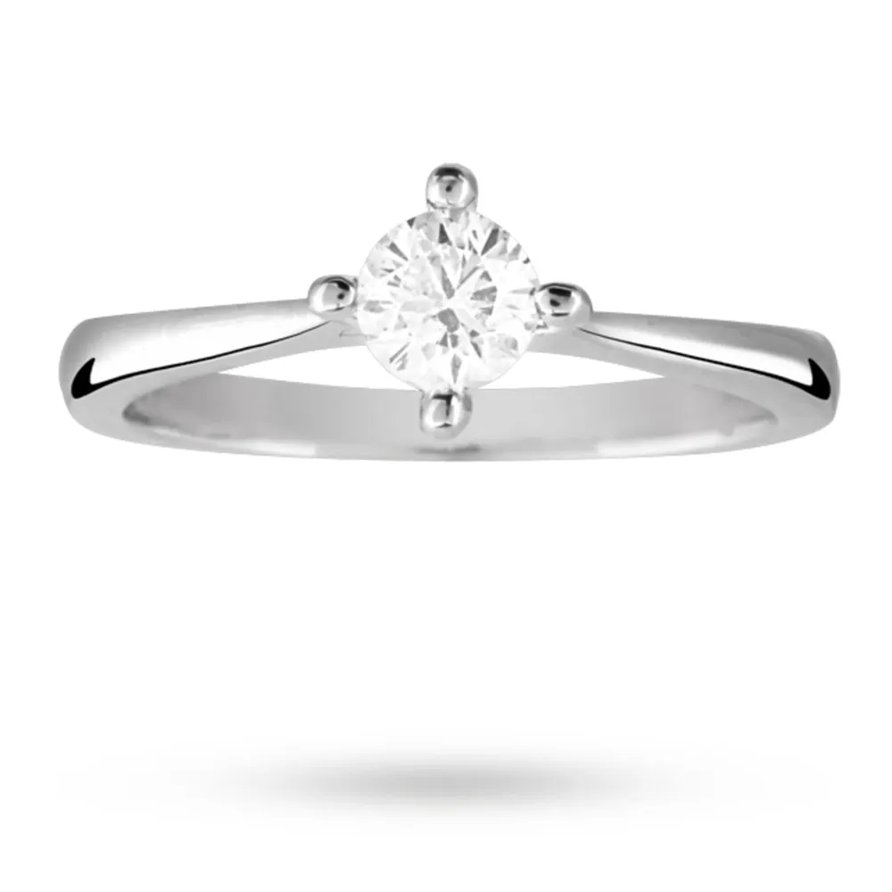 9ct White Gold 0.30cttw Diamond Ring
