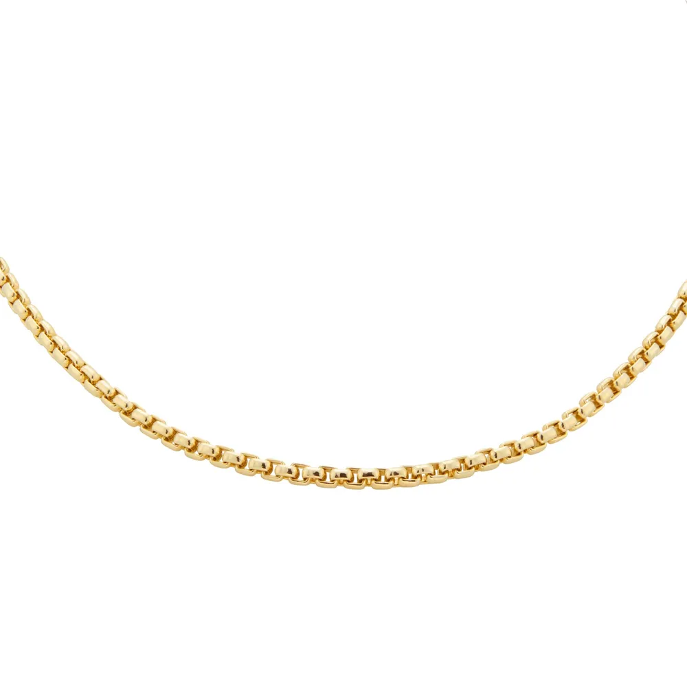 9ct Yellow Gold 20 inch Box Belcher Chain