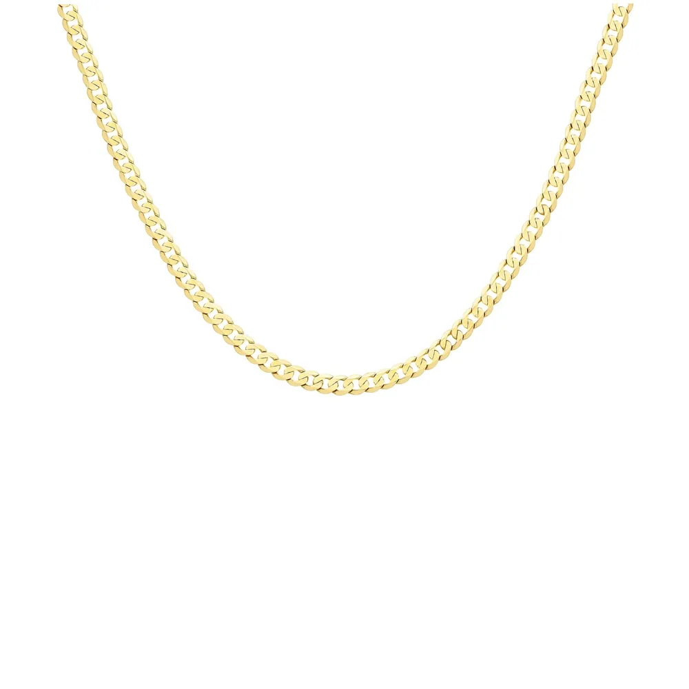 9ct Yellow Gold 5.1mm 20" Curb Chain