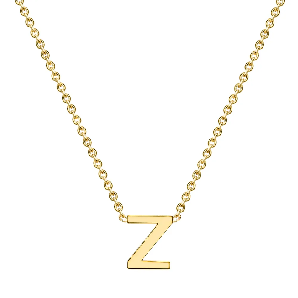 9ct Yellow Gold Letter Z Pendant