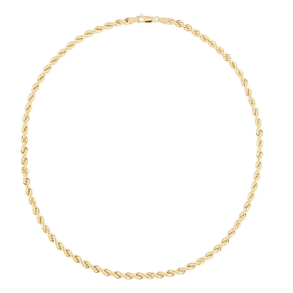 9ct Yellow Gold Rope Chain