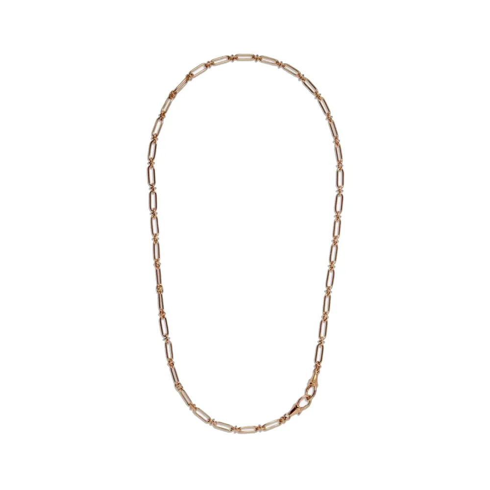 Annoushka Knuckle Classic Chain Necklace In 14ct Yellow Gold