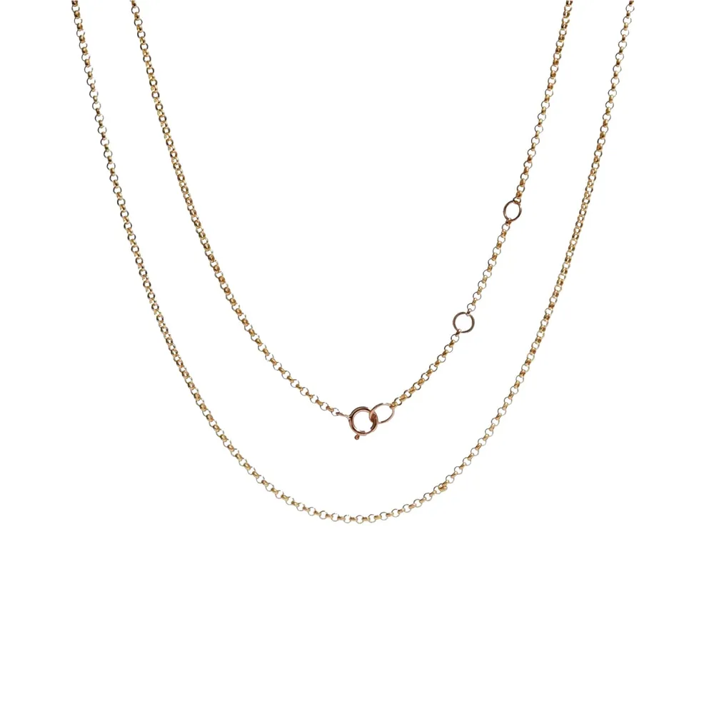 Annoushka Mini Belcher Chain In 14ct Yellow Gold