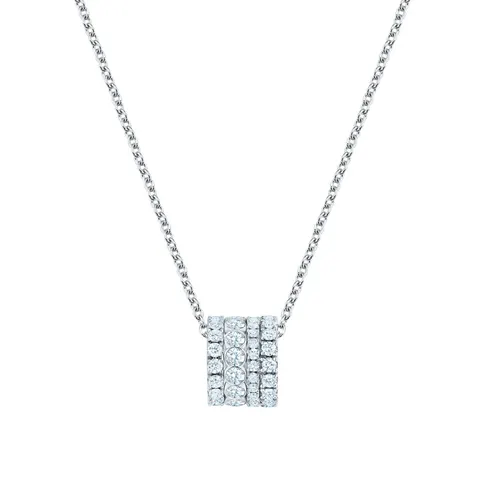 Bijoux Birks Splash Diamond Roll Pendant