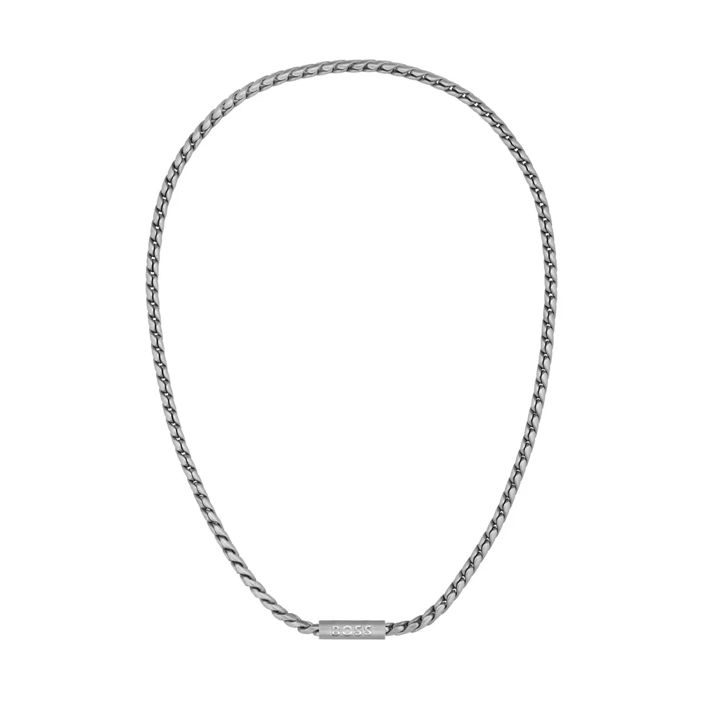 Boss Gents BOSS Doran Stainless Steel Chain Link Necklace