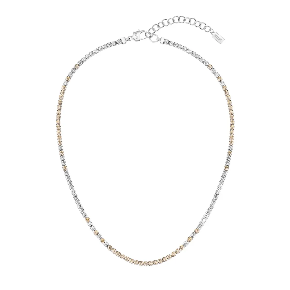 Boss Ladies BOSS Kassy Multi Coloured Crystal Necklace