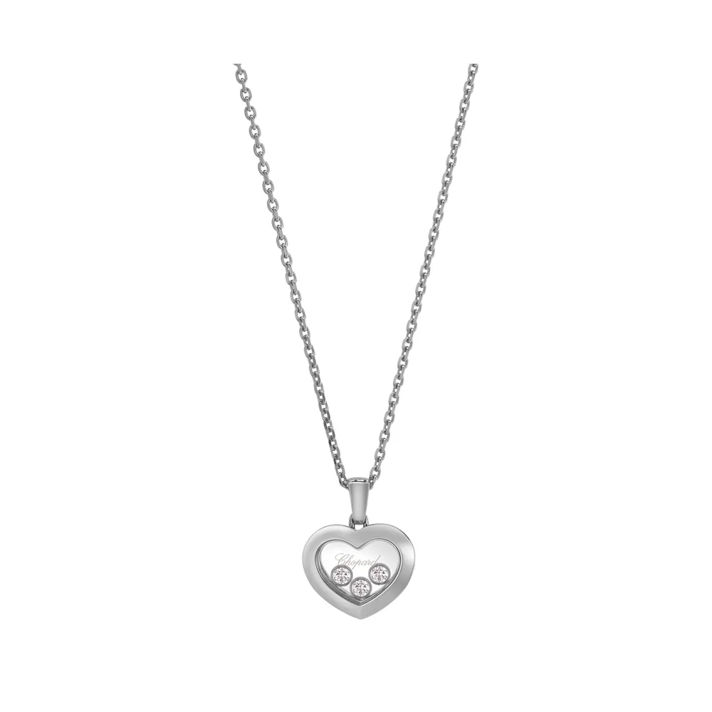 Chopard Happy Diamonds 18ct White Gold Icons Pendant