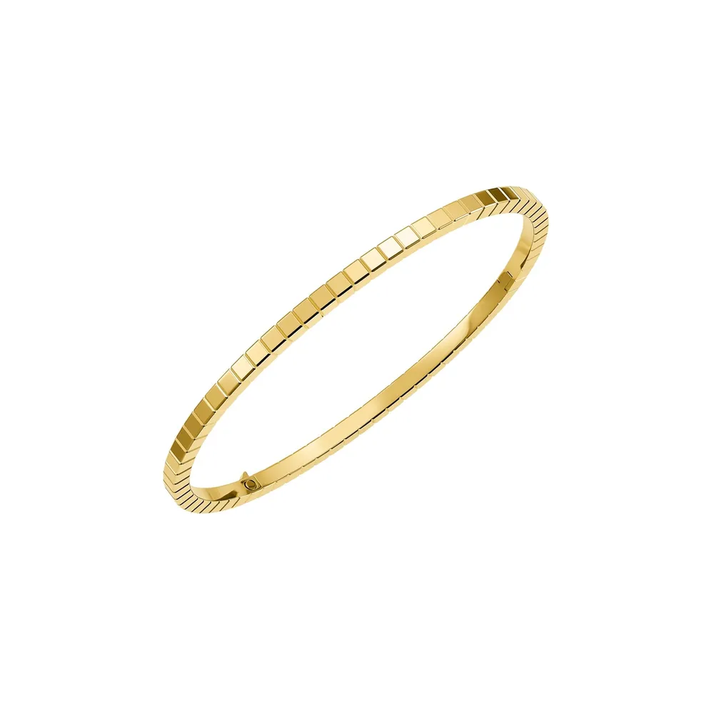 Chopard Ice Cube Bangle In Ethical 18ct Yellow Gold - Size Medium