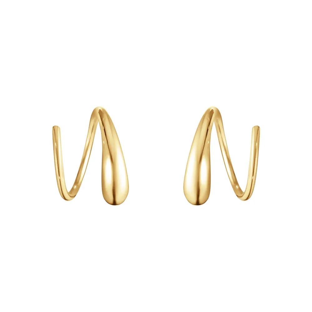 Georg Jensen 18 ct Yellow Gold Mercy Earrings