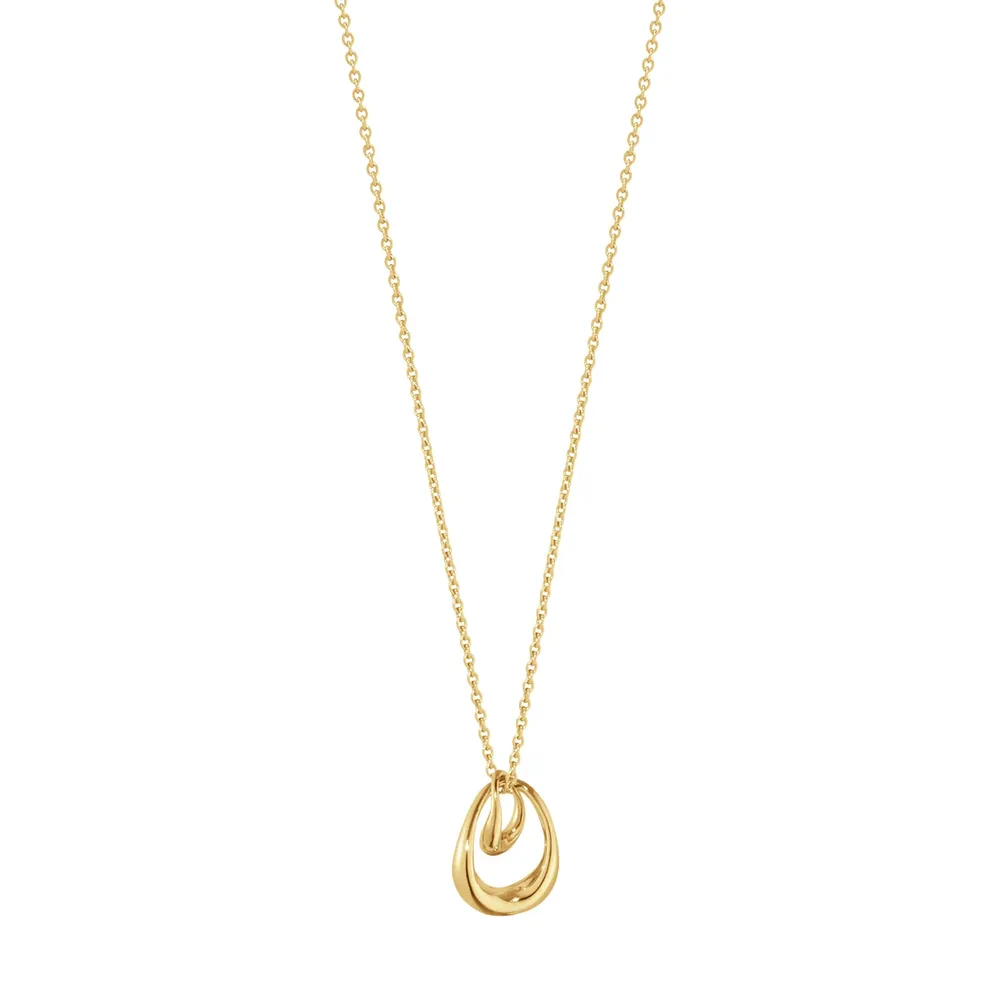 Georg Jensen 18ct Yellow Gold Offspring Pendant