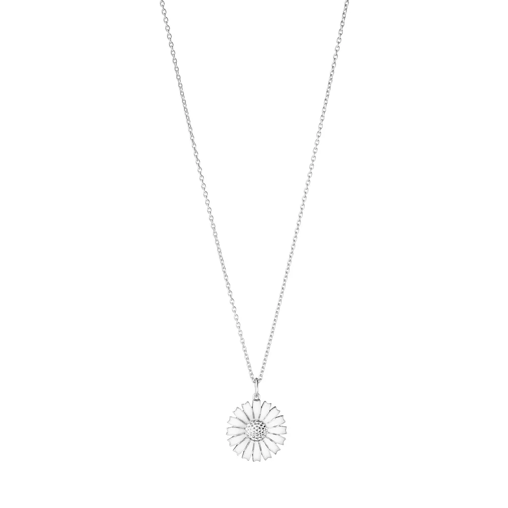 Georg Jensen Sterling Silver Daisy Pendant