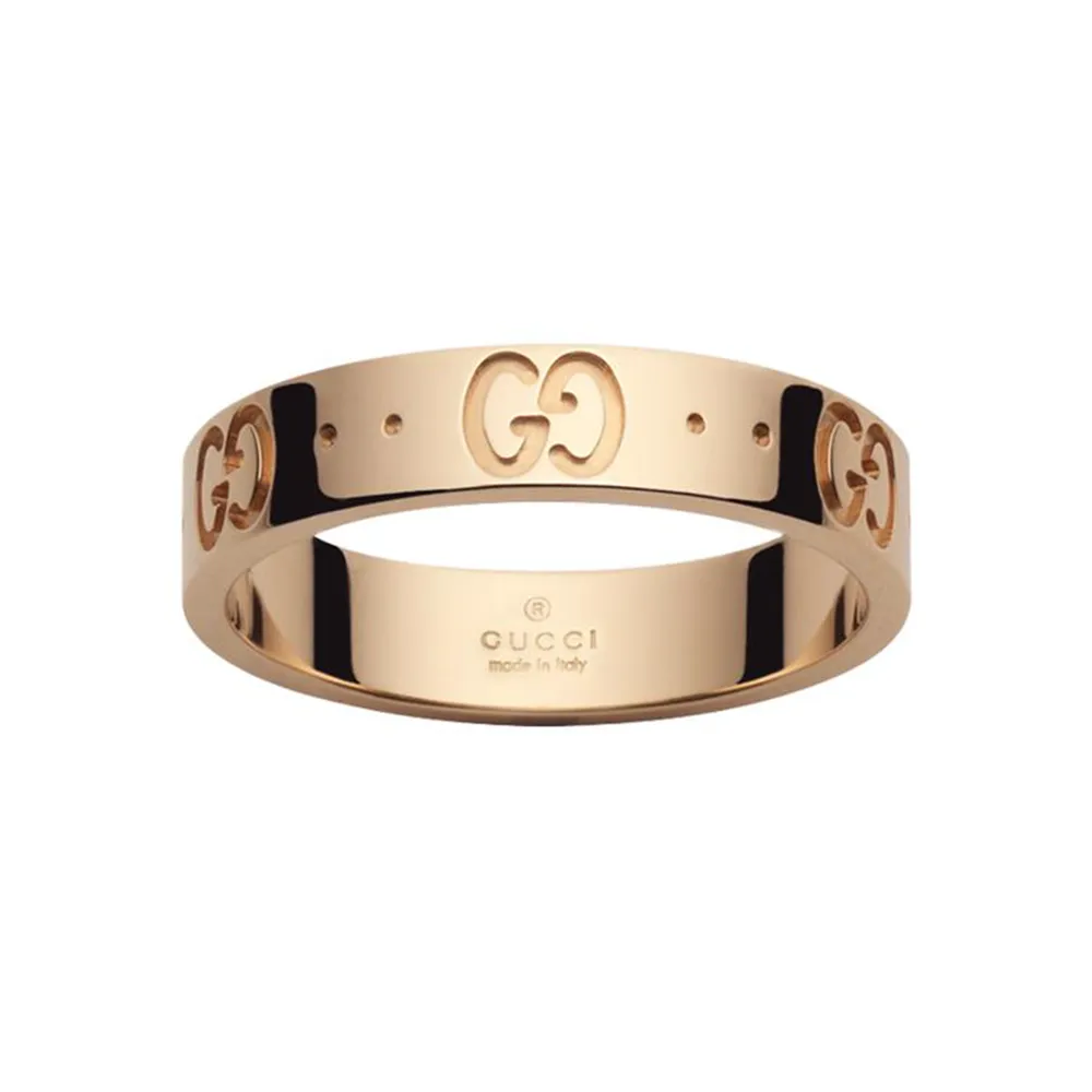 Gucci 18ct Rose Gold Ring