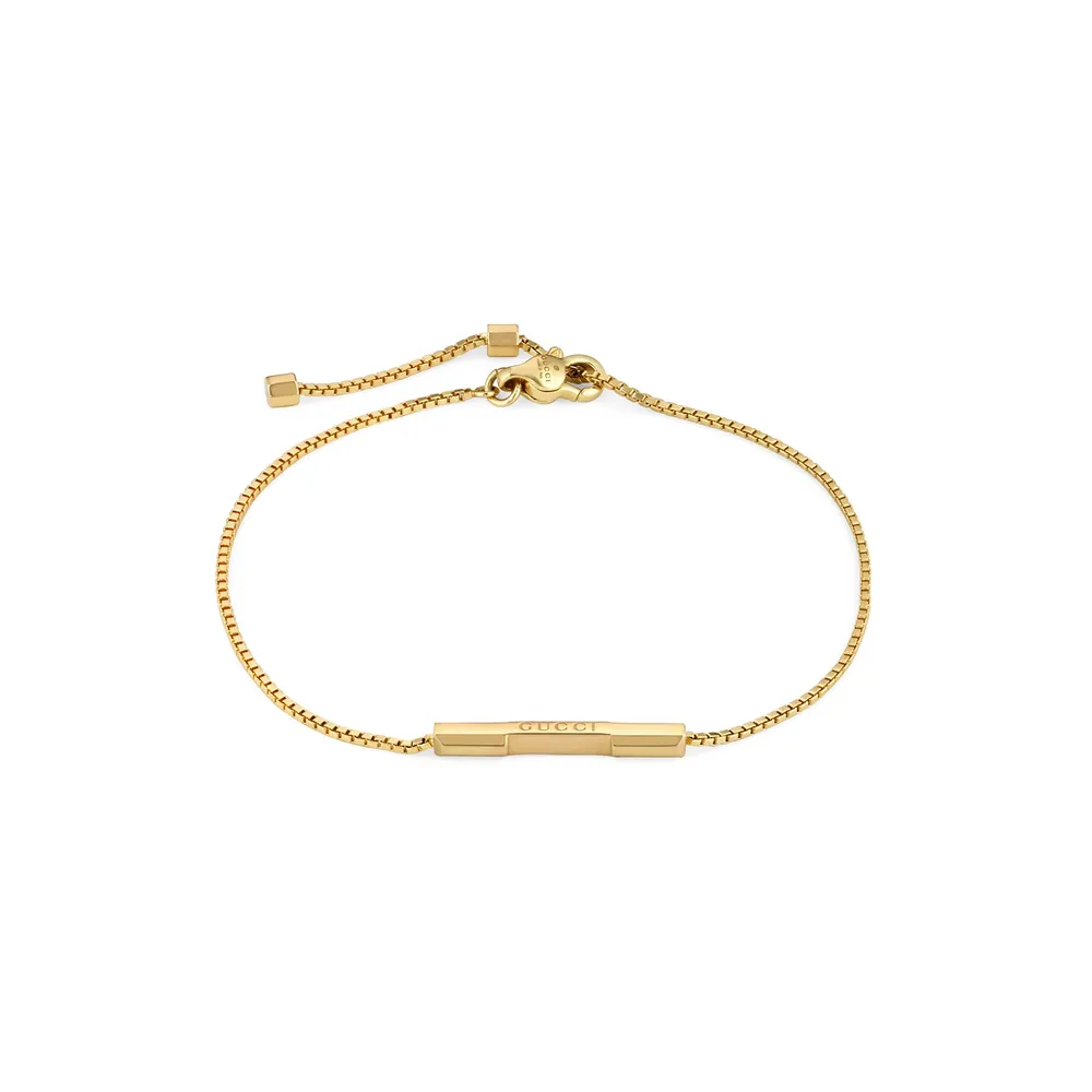 Gucci 18ct Yellow Gold Gucci Link to Love Bracelet