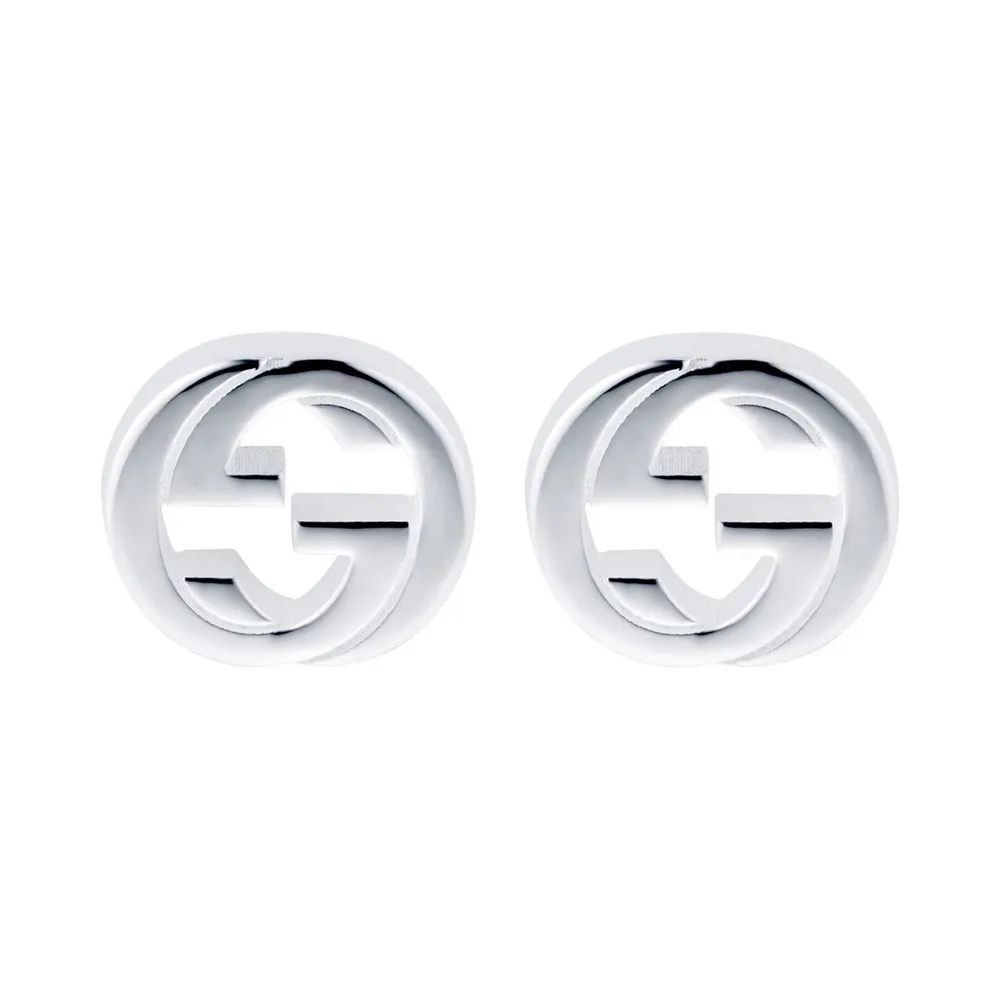 Gucci Gucci Interlocking Stud Earrings